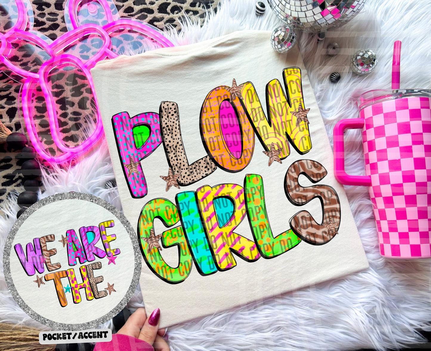 Funky Mix Up - Optional POCKET - Custom + Dropdown  - 300 dpi Digital Download