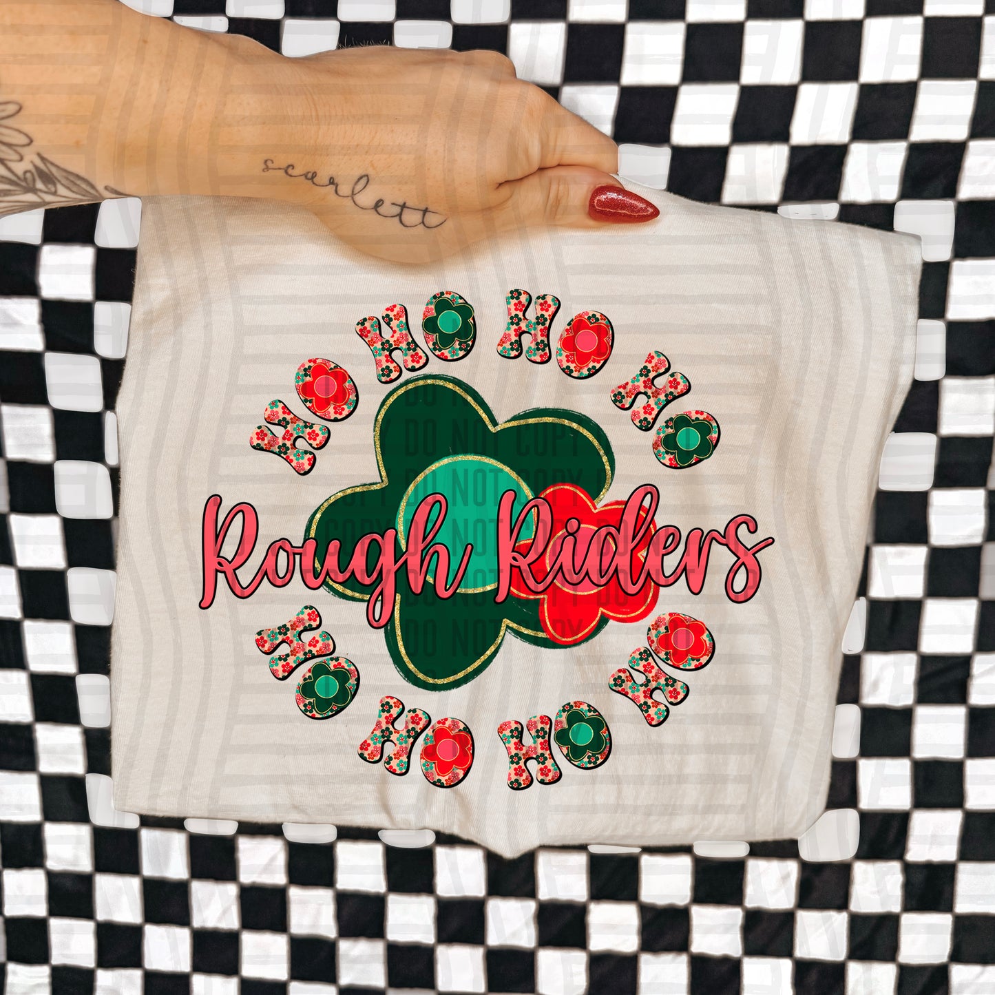 Retro HOHOHO - 300 dpi Digital Download