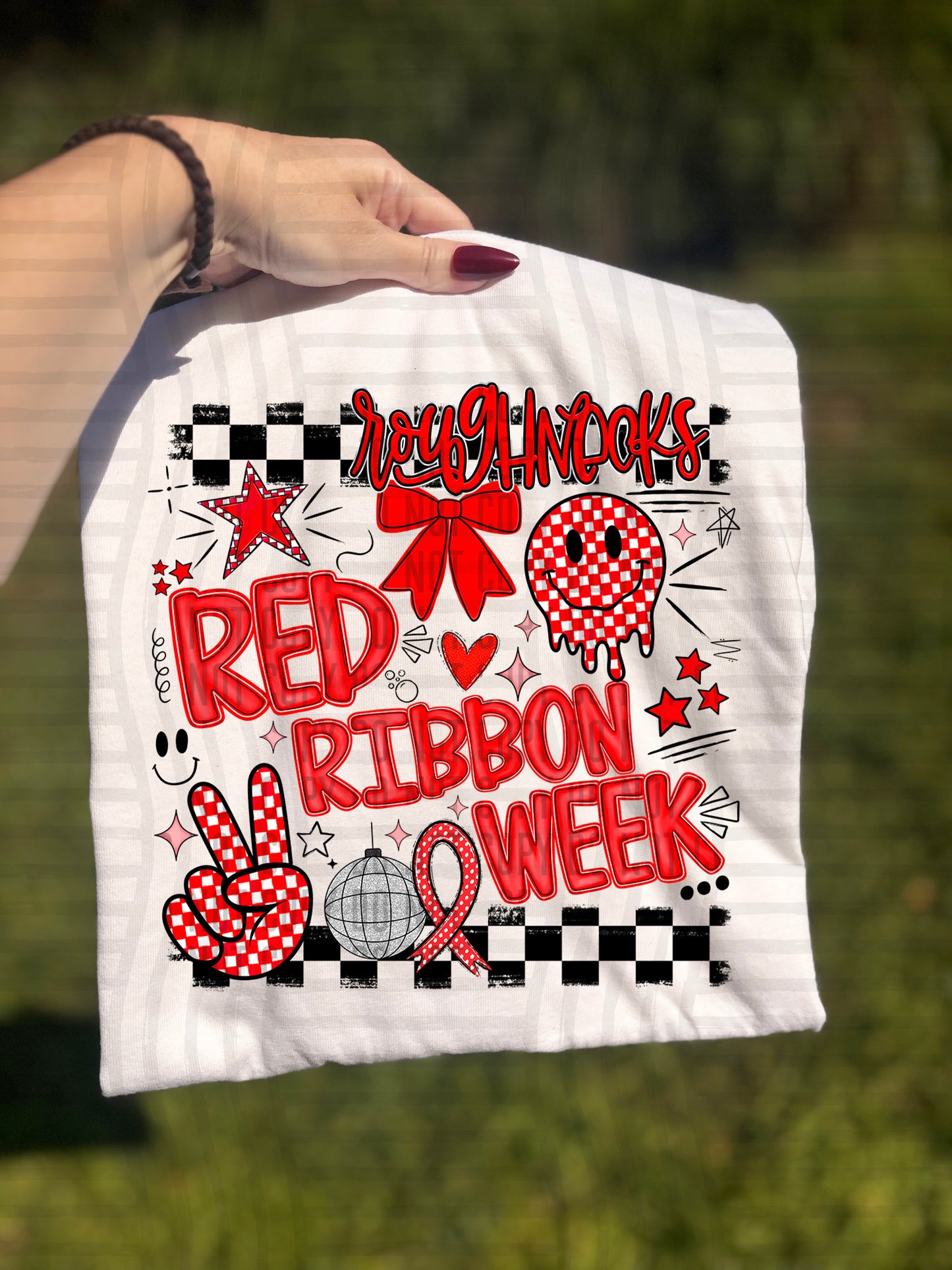 RED RIBBON WEEK - 300 dpi Digital Download