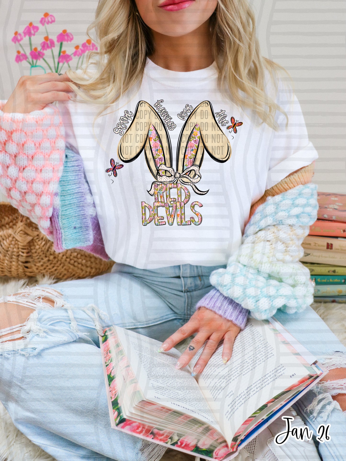 Some bunnies love the  MASCOT- Custom + Dropdown - 300 dpi Digital Download