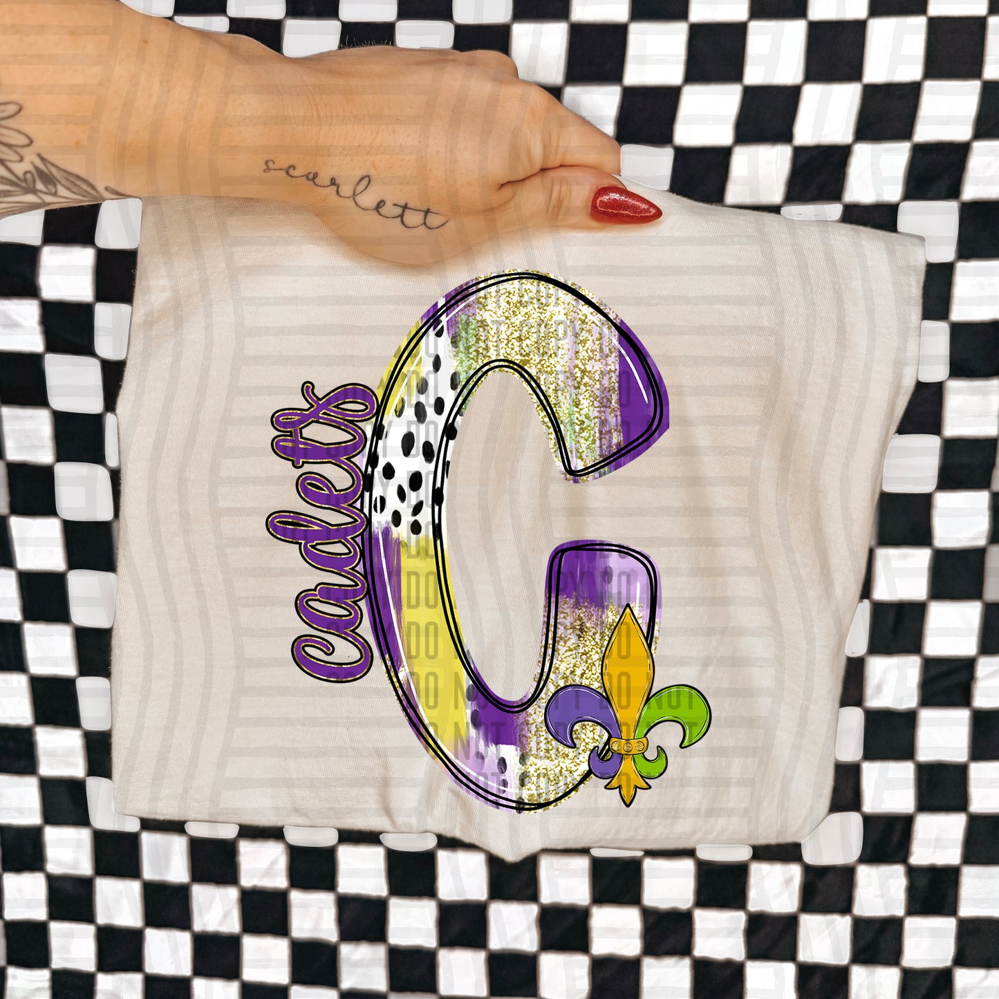 Mardi Mascots Custom + Dropdown  - 300 dpi Digital Download