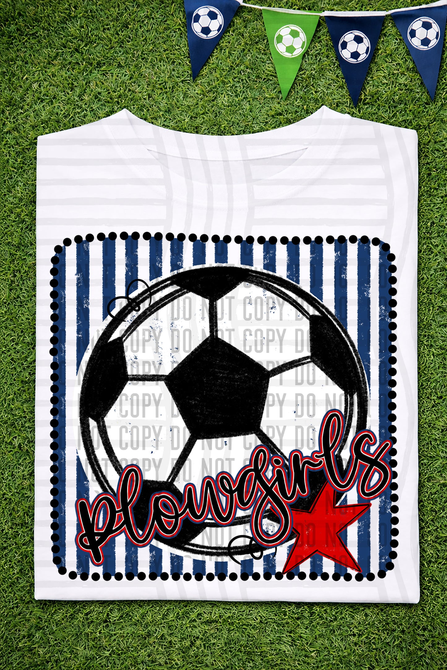 Soccer RWB Framed -  Custom + DROPDOWN - 300 DPI digital download