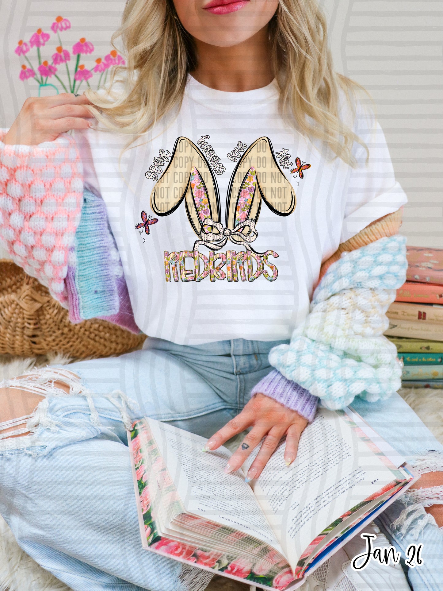 Some bunnies love the  MASCOT- Custom + Dropdown - 300 dpi Digital Download