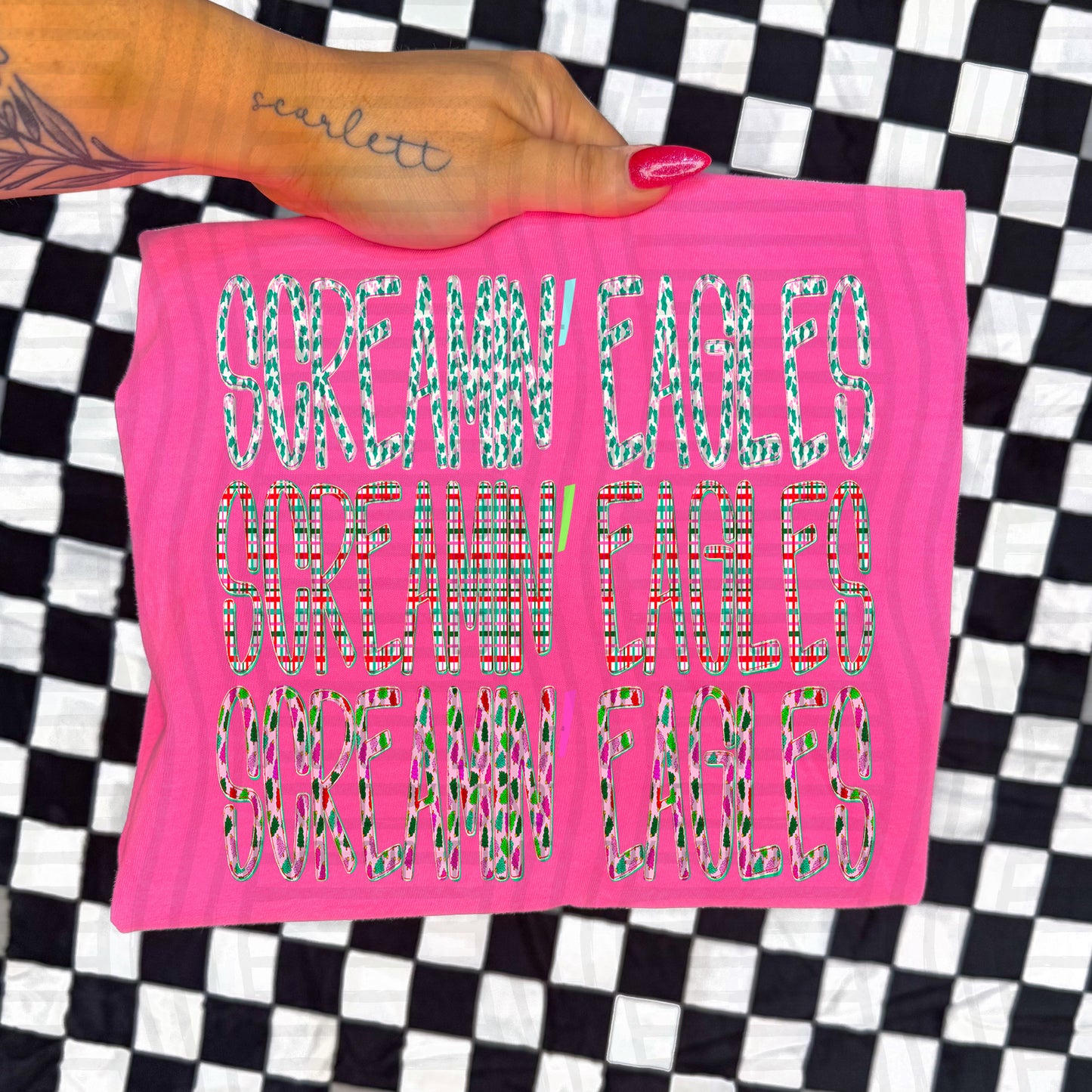 Twinkle Tinsel stacked - Dropdown - 300 DPI Digital download