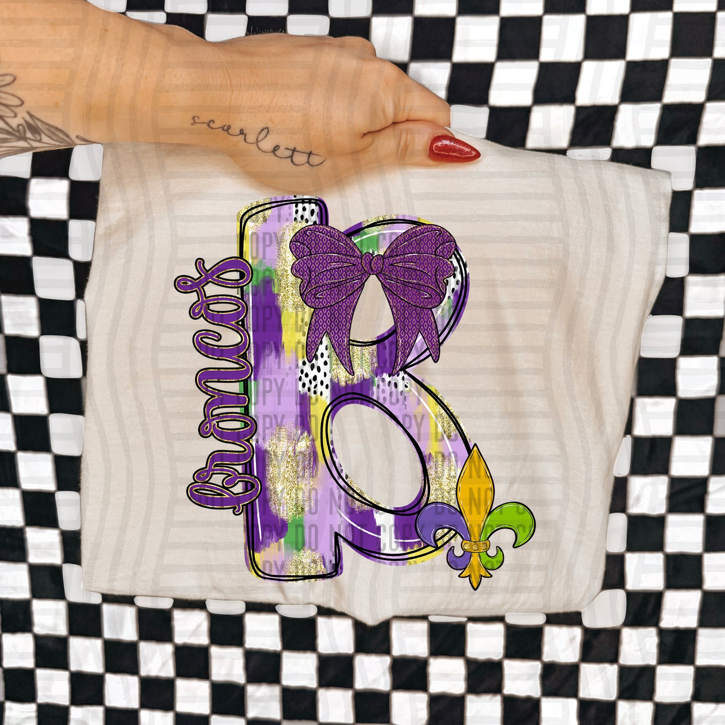 Mardi Mascots Custom + Dropdown  - 300 dpi Digital Download