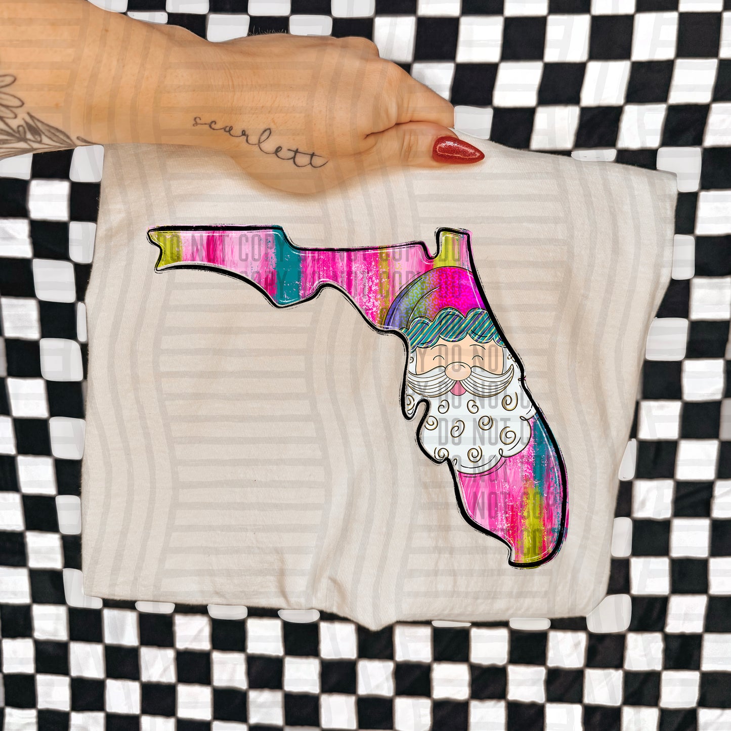 PICK A STATE - SANTA STATES - Digital download 300DPI PNG FILE