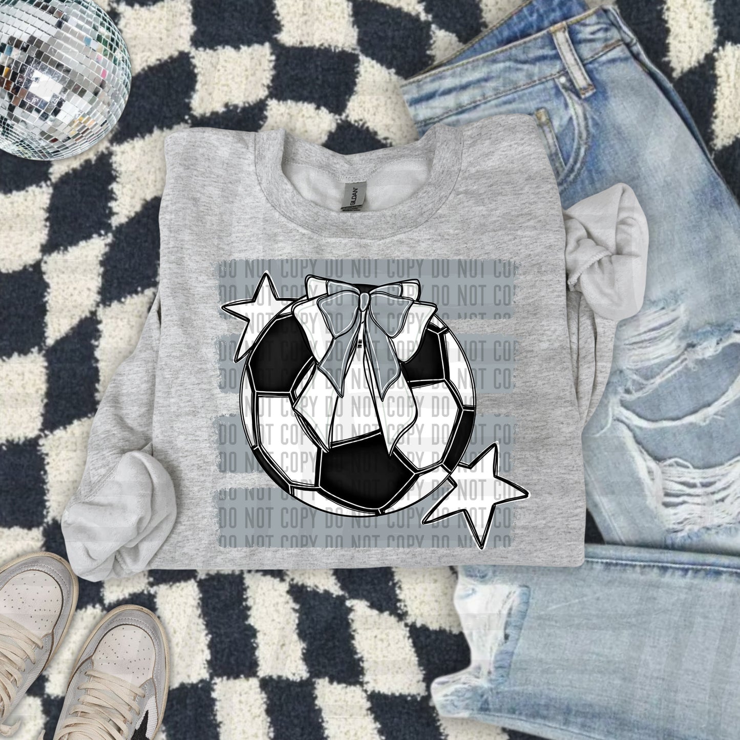 SOCCER BOW CC 2608-0011 - Color Dropdown Digital Download 300DPI PNG FILE