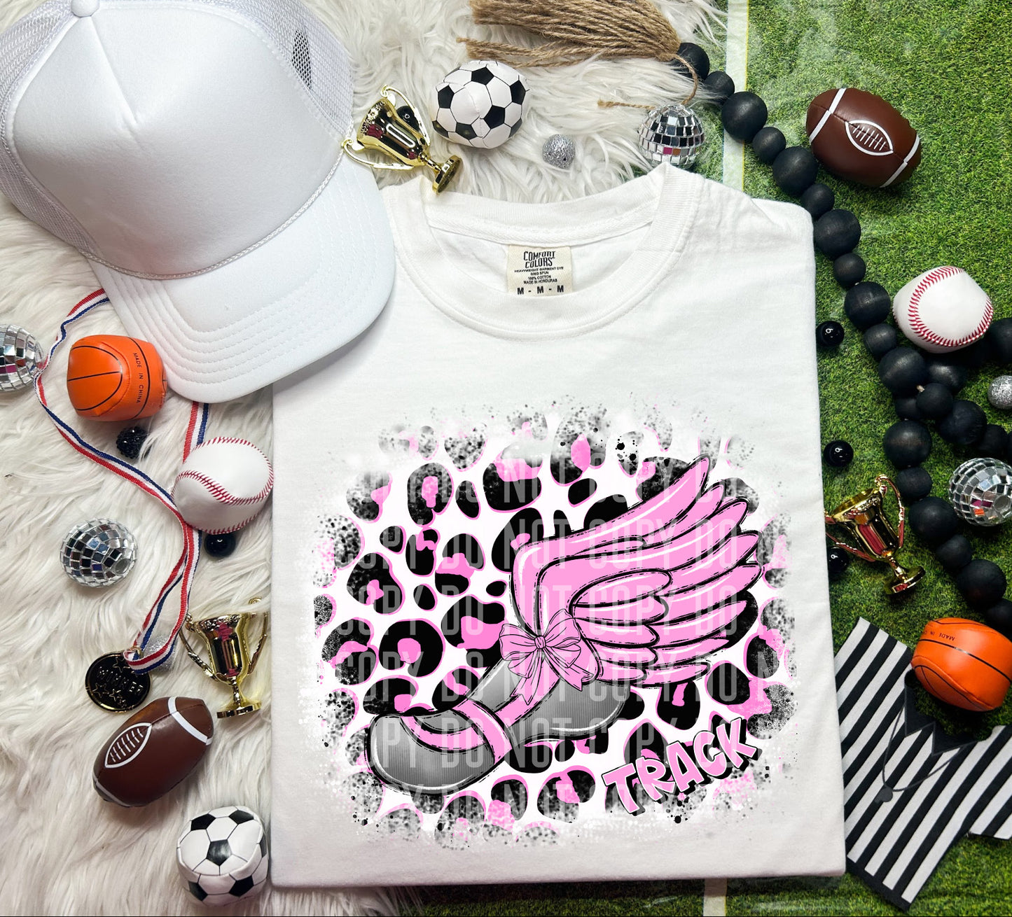 Leopard Coquette Sports Color Dropdown Digital Download 300 DPI PNG