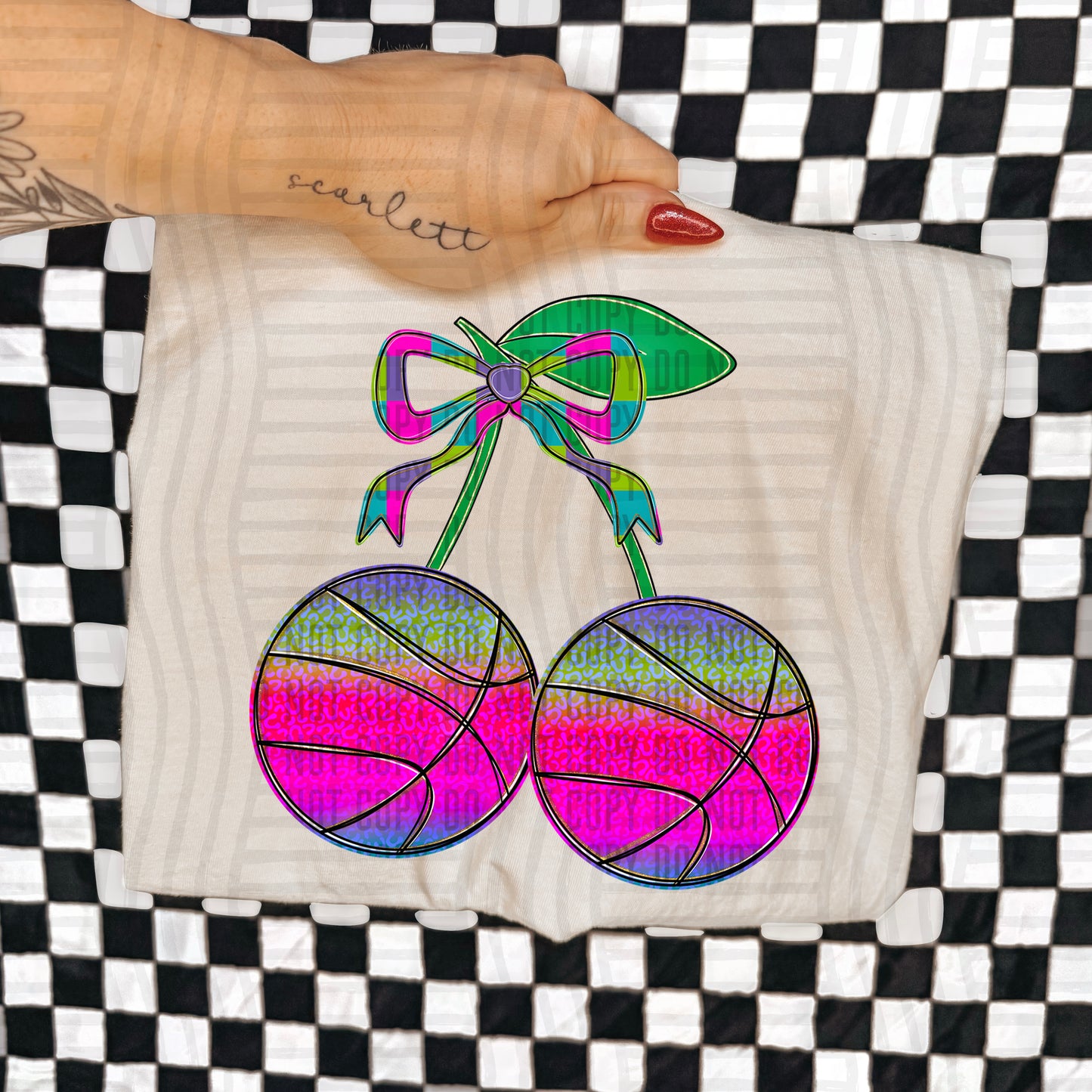 Rainbow Basketball Sayings - Choose DESIGN 300DPI PNG FILE