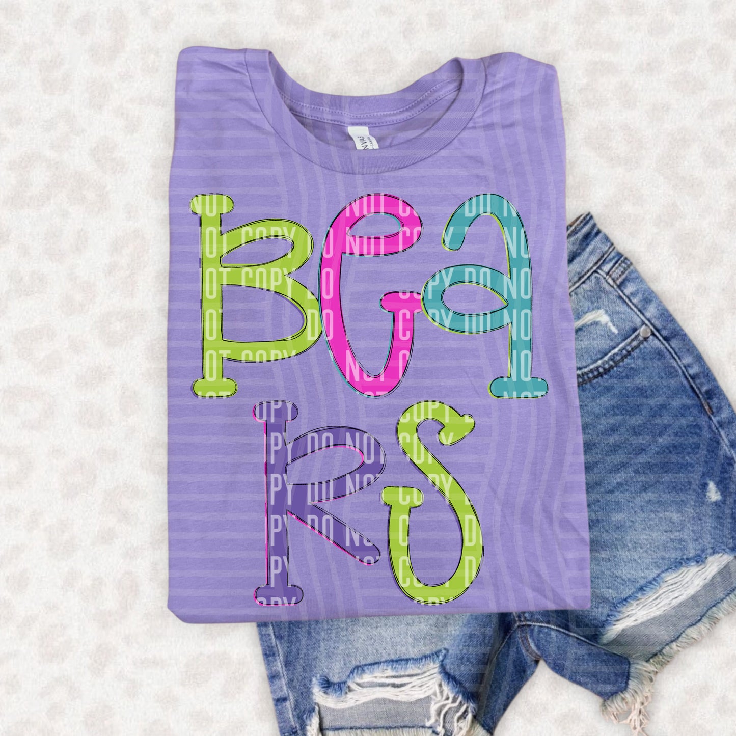 Rainbow Bold Stacked - Custom + DROPDOWN - 300 DPI digital download