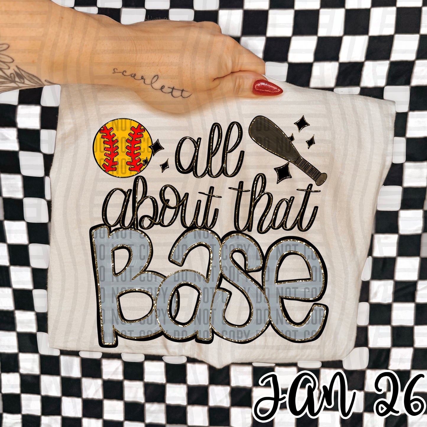 All about that Base- (SOFTBALL) Color Dropdown Digital Download 300DPI PNG FILE
