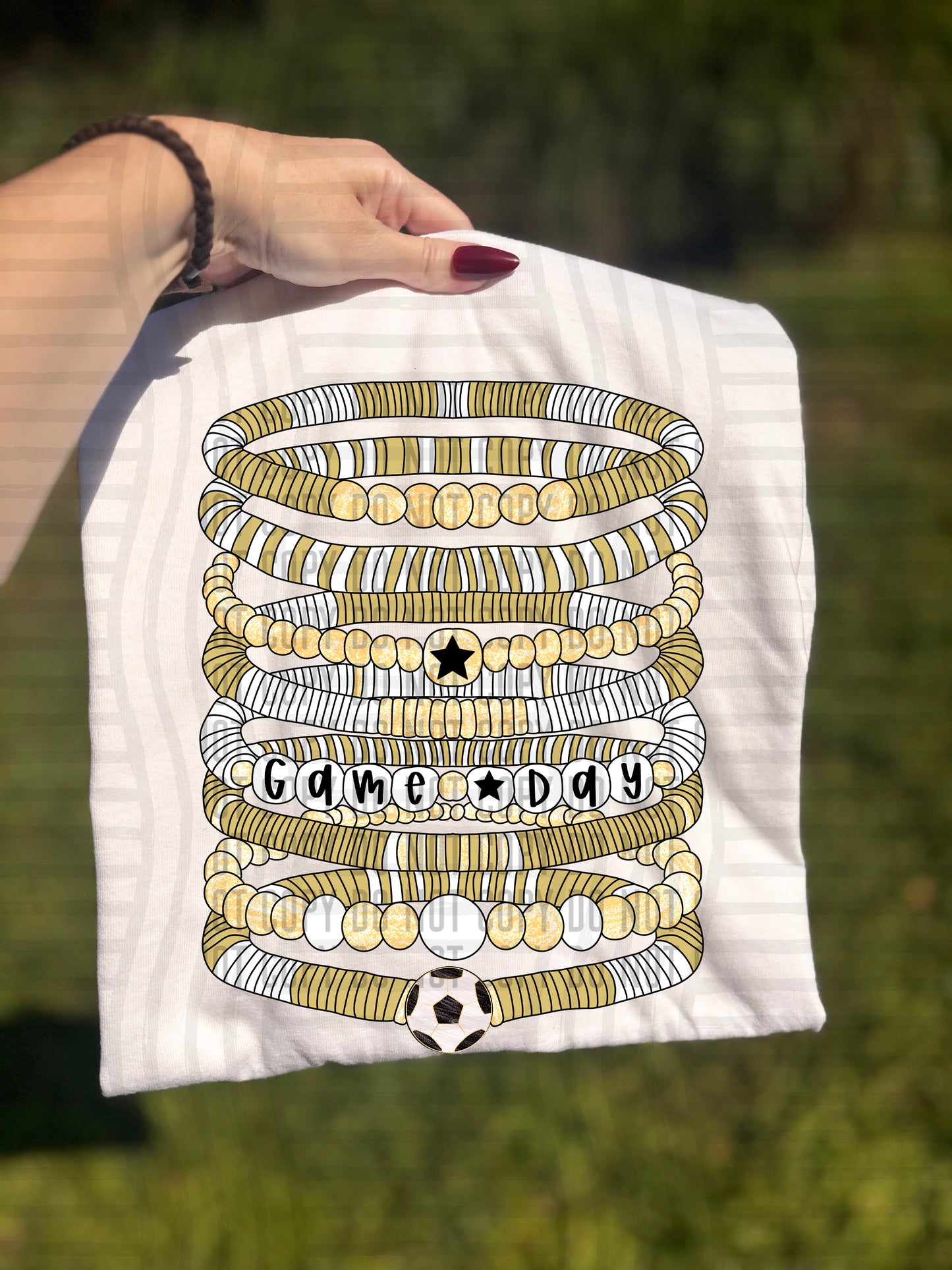 Bracelets - Soccer - Color Dropdown Digital Download 300DPI PNG FILE