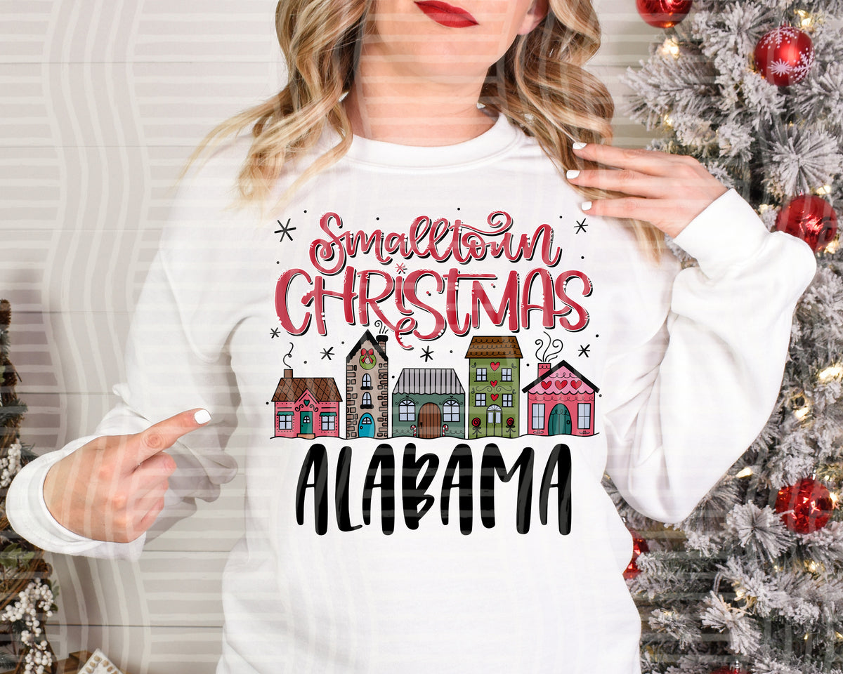 Smalltown Christmas States 2610-008 - Digital download 300DPI PNG FILE
