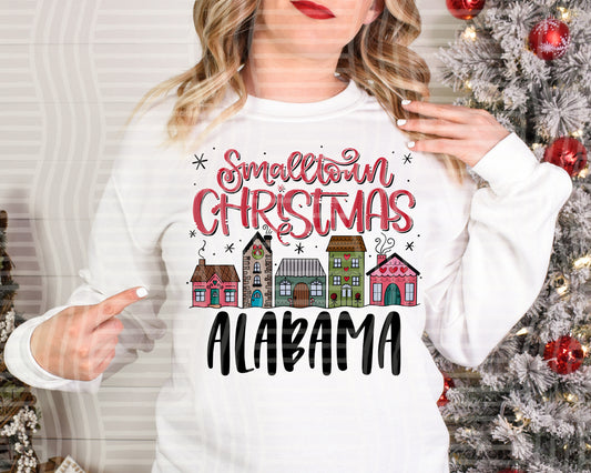 Smalltown Christmas States 2610-008 - Digital download 300DPI PNG FILE