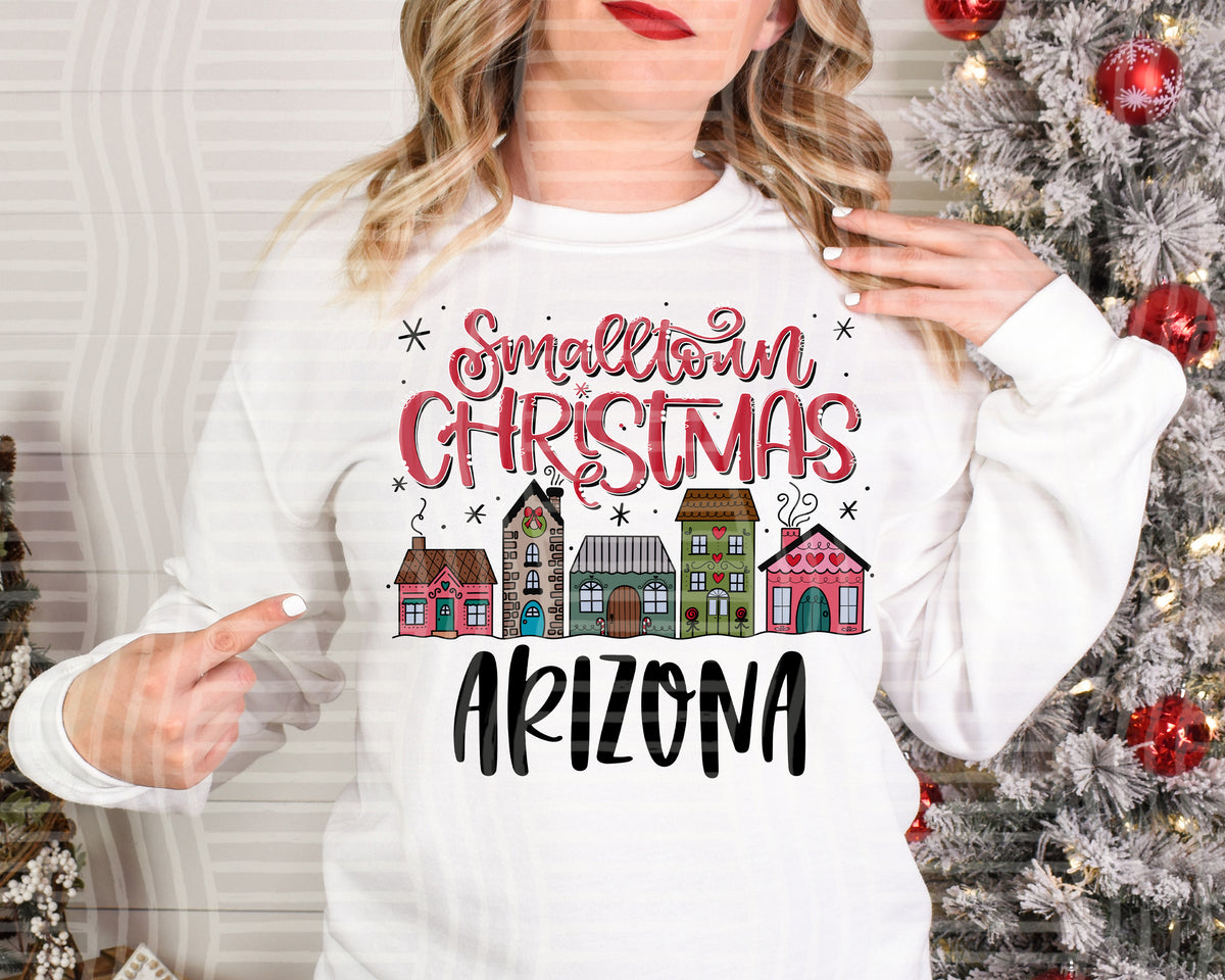 Smalltown Christmas States 2610-008 - Digital download 300DPI PNG FILE