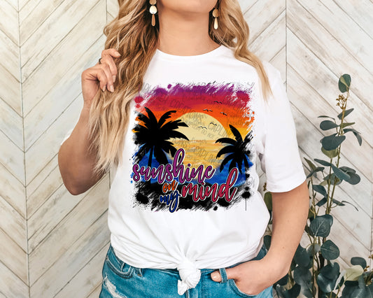 Sunshine on my mind Beach themed - Digital download 300DPI PNG FILE