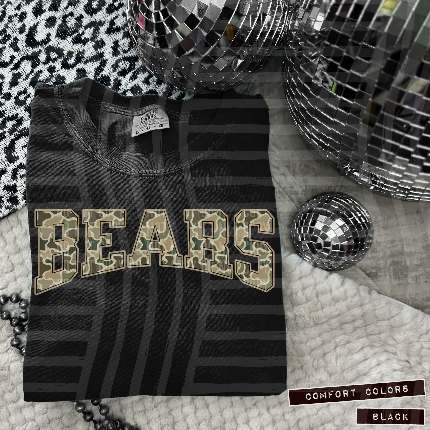 Simple Camo Arched with Glitter - Custom + DROPDOWN (CC-2607-0001) - 300 DPI digital download