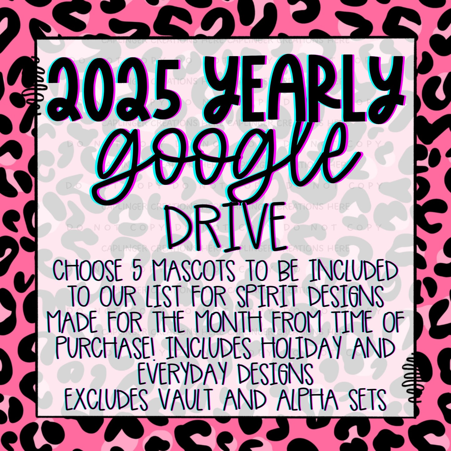 2025 YEARLY - GOOGLE DRIVE