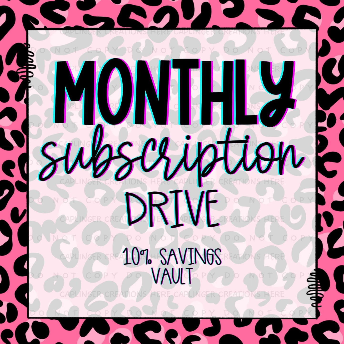 GOOGLE DRIVE **VAULT** MONTHLY SUBSCRIPTION PLAN