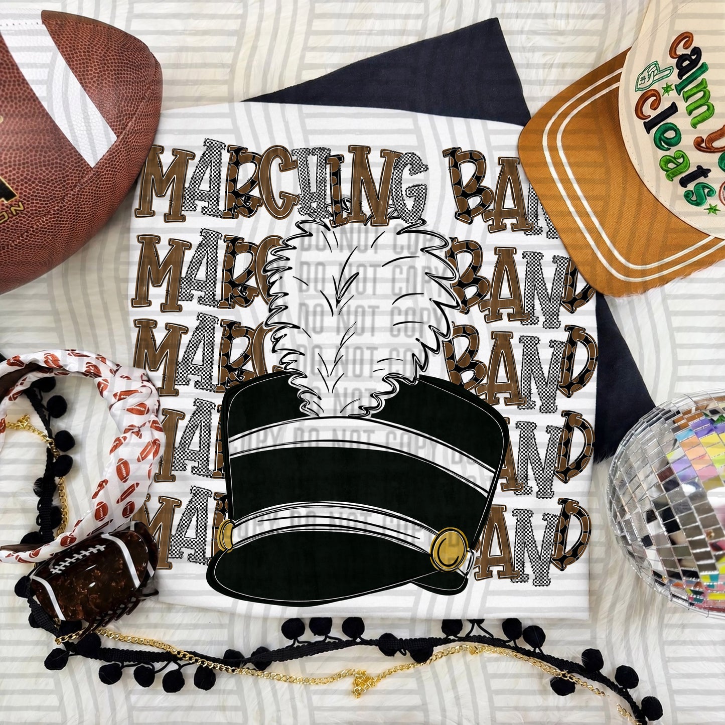 Penta Stacked MARCHING BAND color 2609-0012- Color Dropdown Digital Download 300 DPI PNG FILE