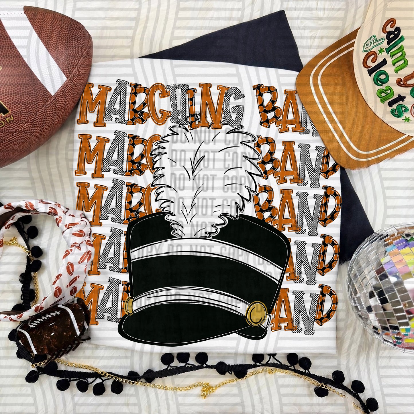 Penta Stacked MARCHING BAND color 2609-0012- Color Dropdown Digital Download 300 DPI PNG FILE