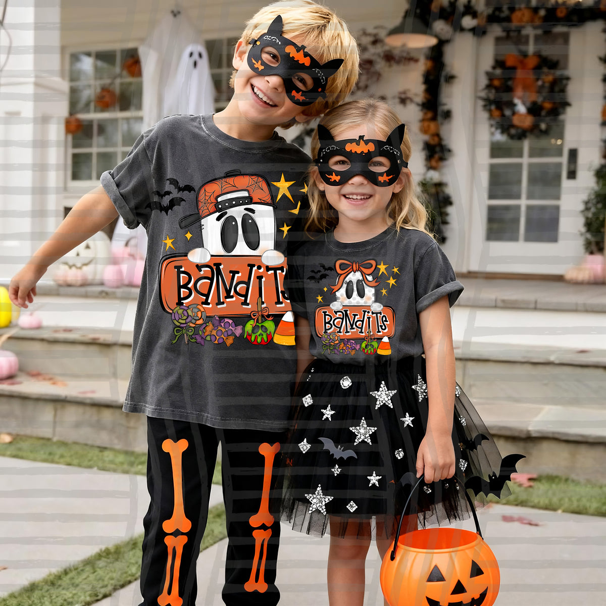 BOY Halloween Frame (BOY FILE ONLY) 0926-0034 - Custom + DROPDOWN - 300 DPI digital download