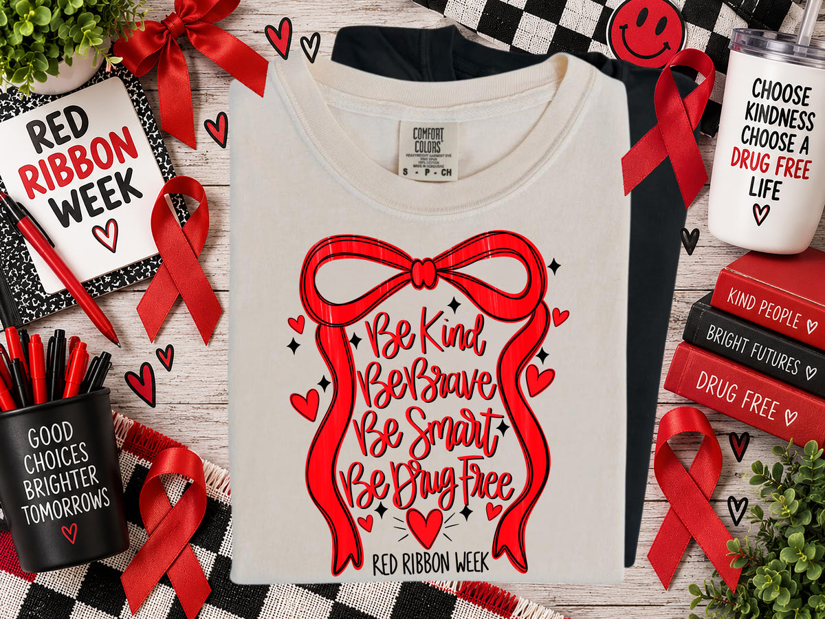 RED RIBBON WEEK Collection (CHOOSE design)  - 300 DPI digital download