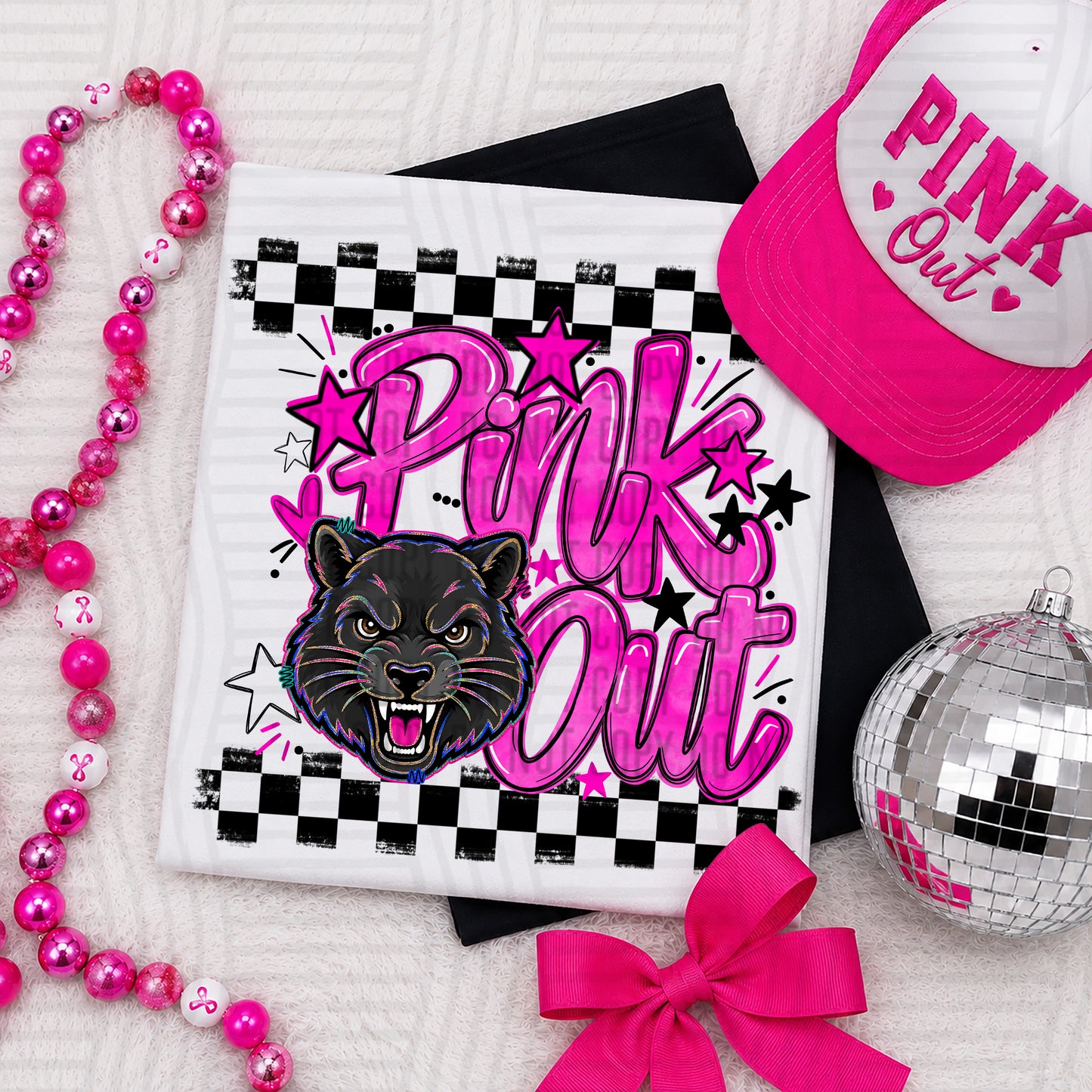 Pink Out MASCOTS 0926-0021- PLEASE UPLOAD MOCK UP - 300 DPI digital download