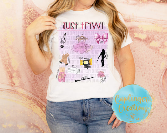 Just twirl - Digital download 300DPI PNG FILE