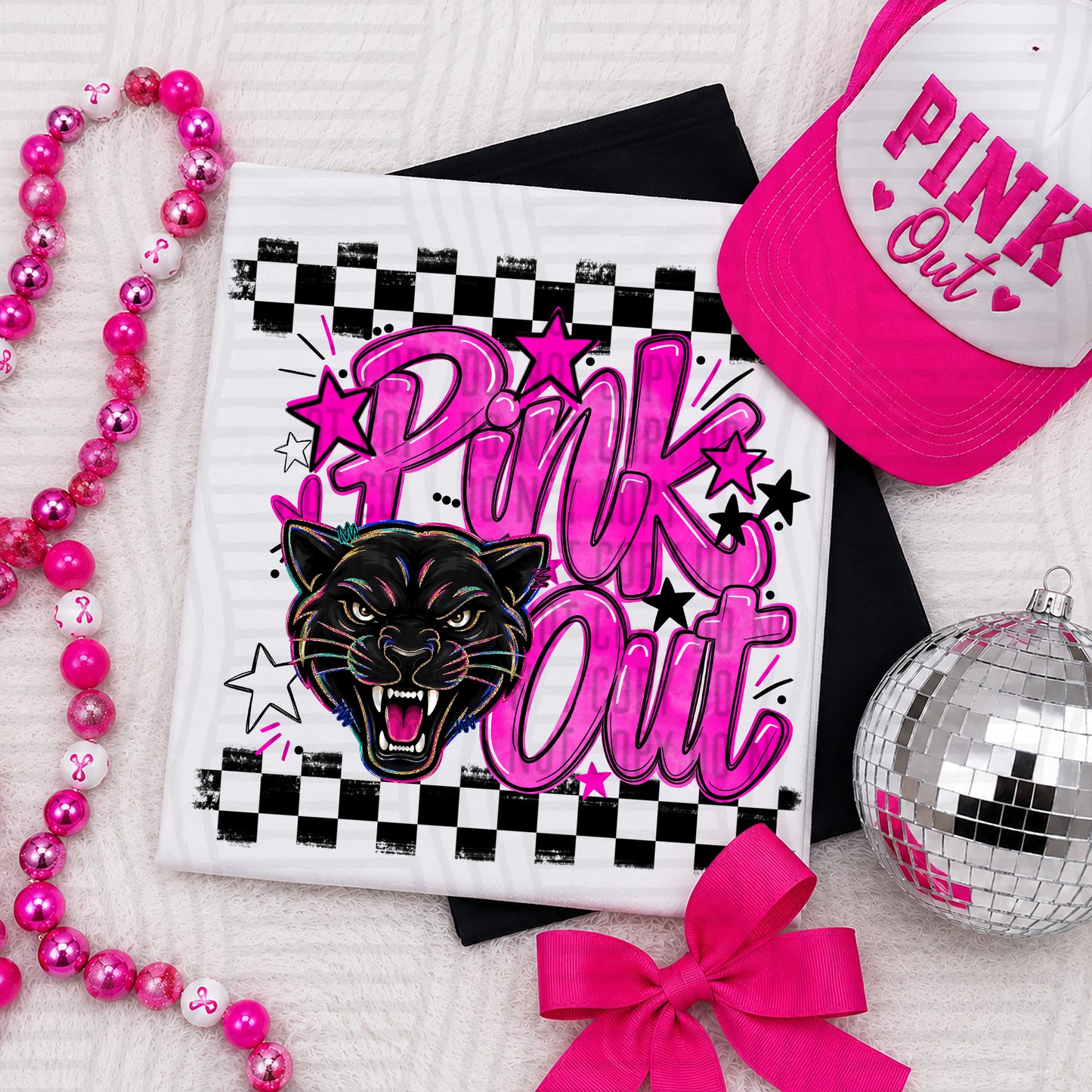 Pink Out MASCOTS 0926-0021- PLEASE UPLOAD MOCK UP - 300 DPI digital download