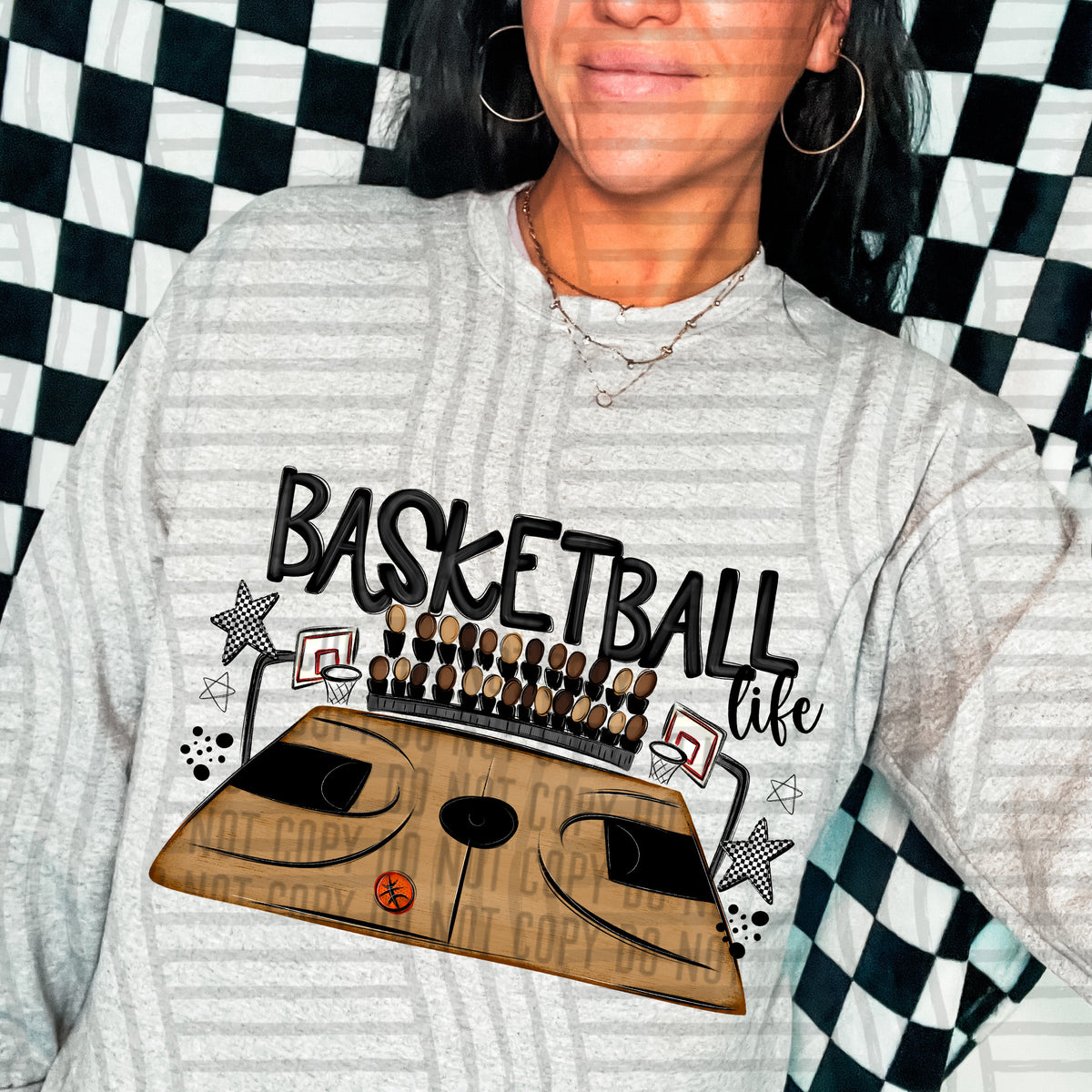 Basketball Life 2610-001 - Color Dropdown Digital Download 300 DPI PNG FILE