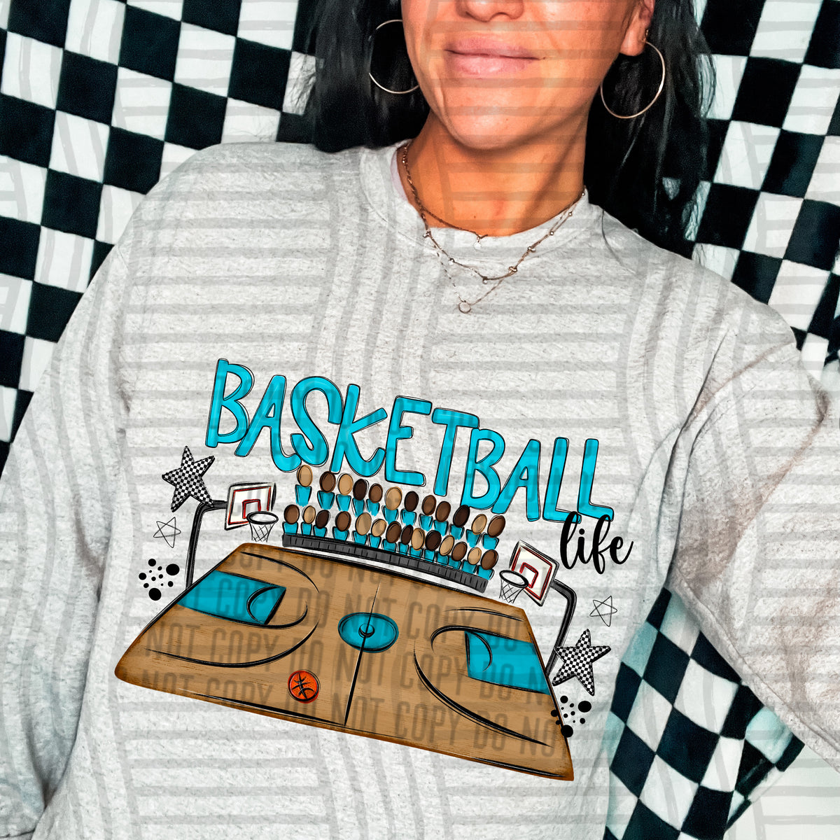 Basketball Life 2610-001 - Color Dropdown Digital Download 300 DPI PNG FILE
