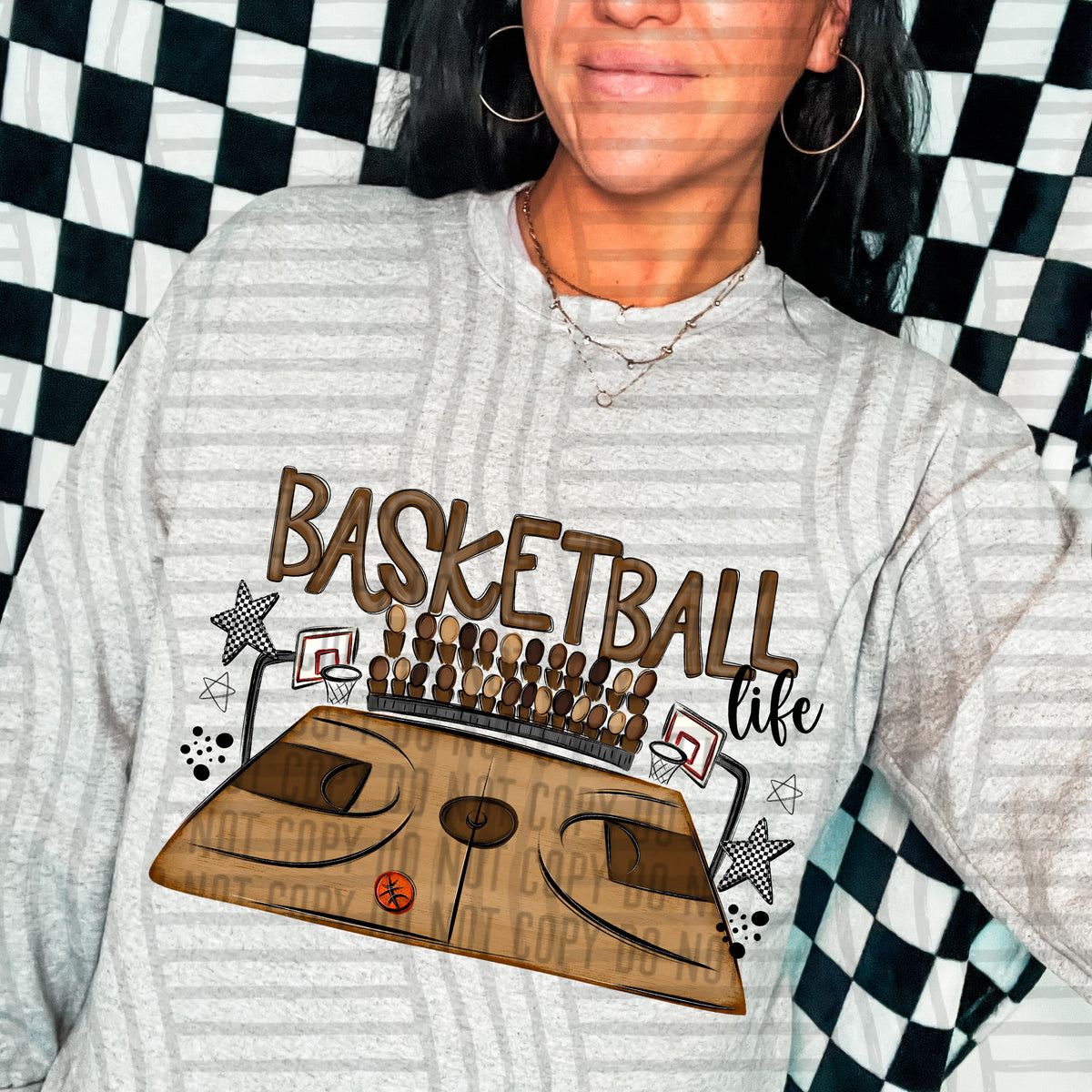 Basketball Life 2610-001 - Color Dropdown Digital Download 300 DPI PNG FILE