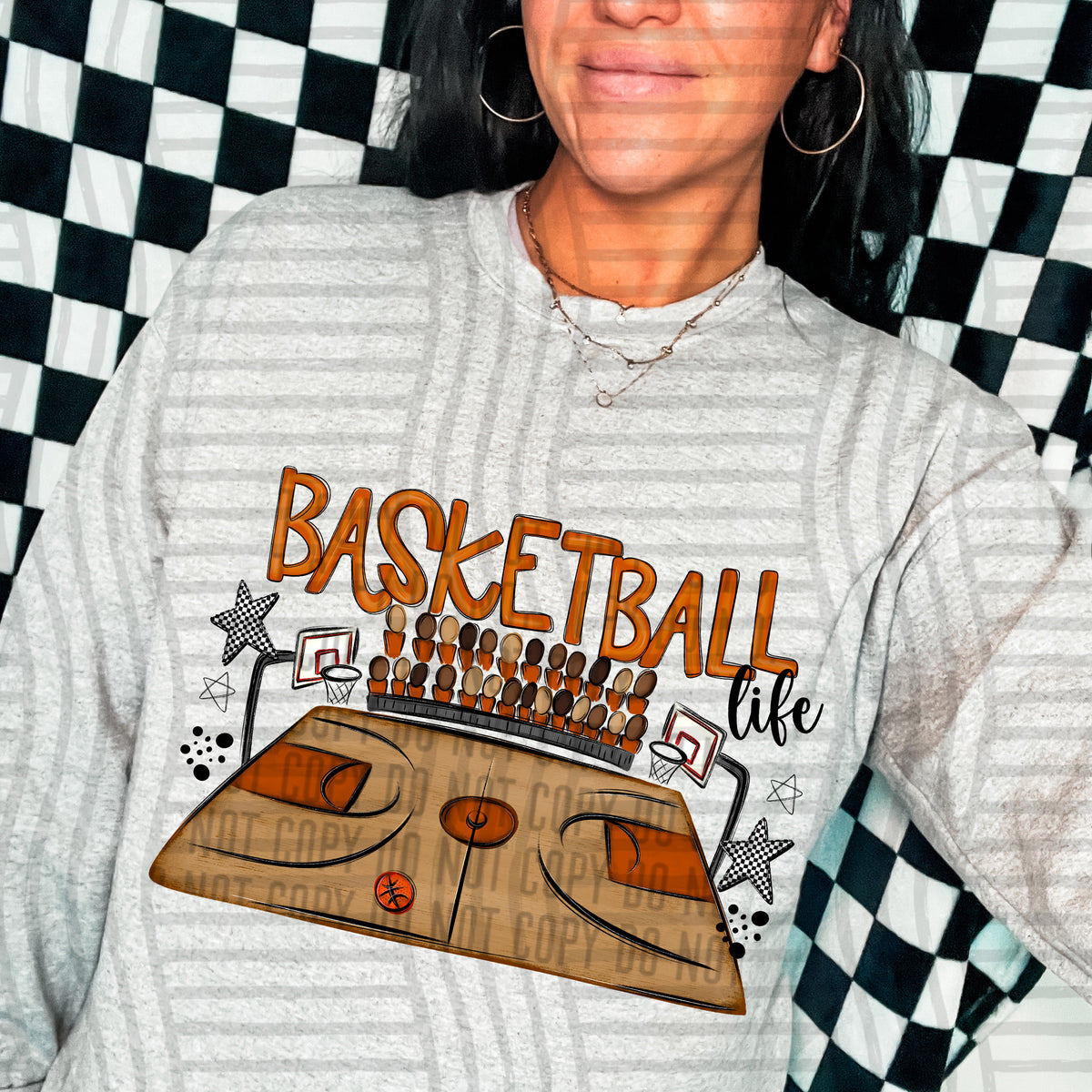 Basketball Life 2610-001 - Color Dropdown Digital Download 300 DPI PNG FILE