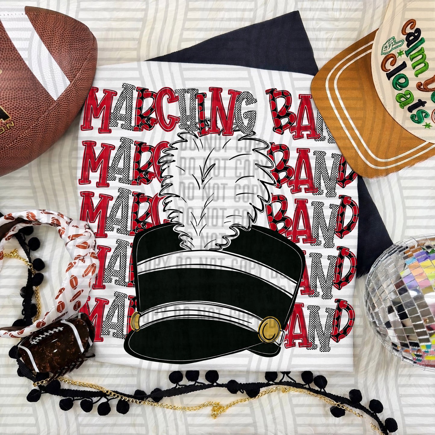 Penta Stacked MARCHING BAND color 2609-0012- Color Dropdown Digital Download 300 DPI PNG FILE