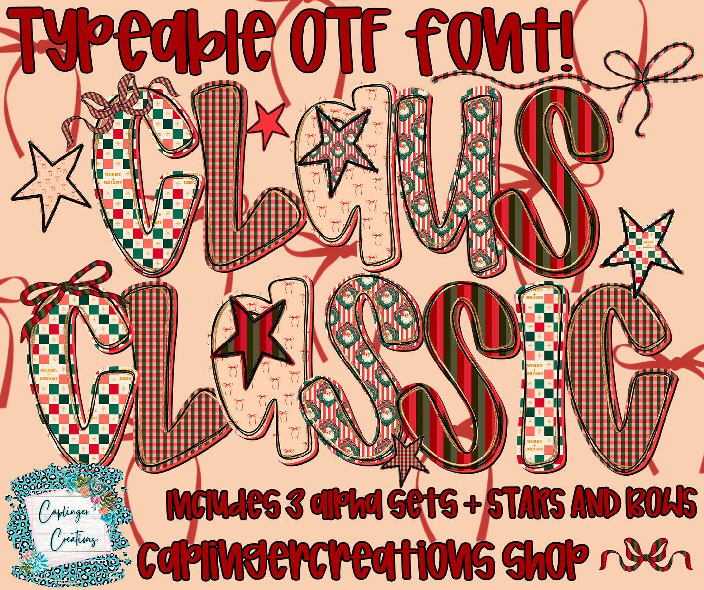 Christmas Alpha Collab w/ Strut - Digital download 300DPI PNG FILE