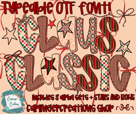 Christmas Alpha Collab w/ Strut - Digital download 300DPI PNG FILE