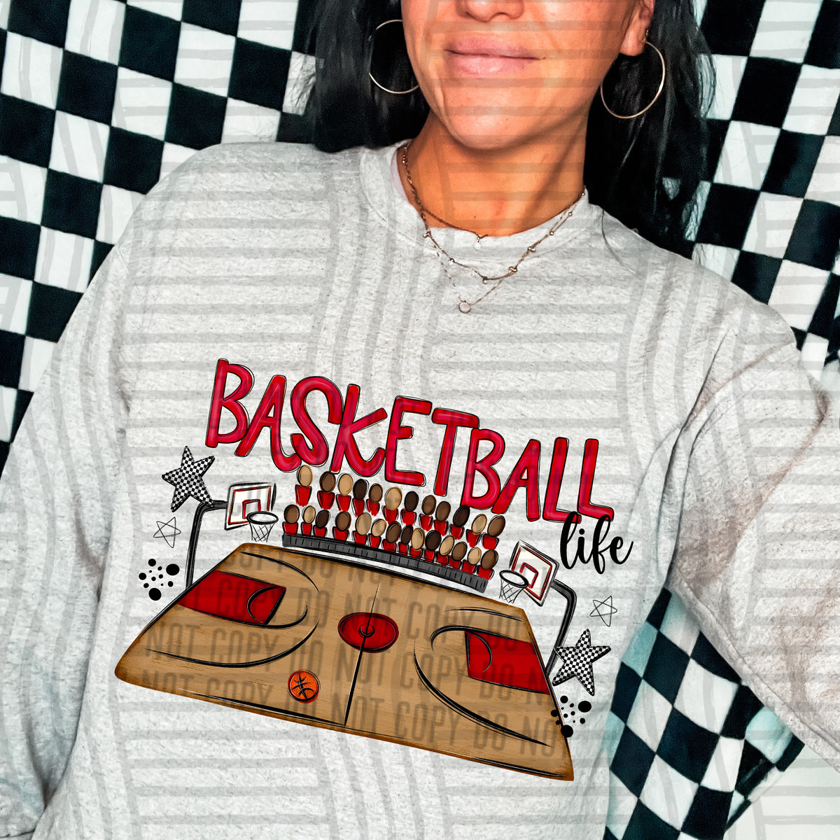 Basketball Life 2610-001 - Color Dropdown Digital Download 300 DPI PNG FILE