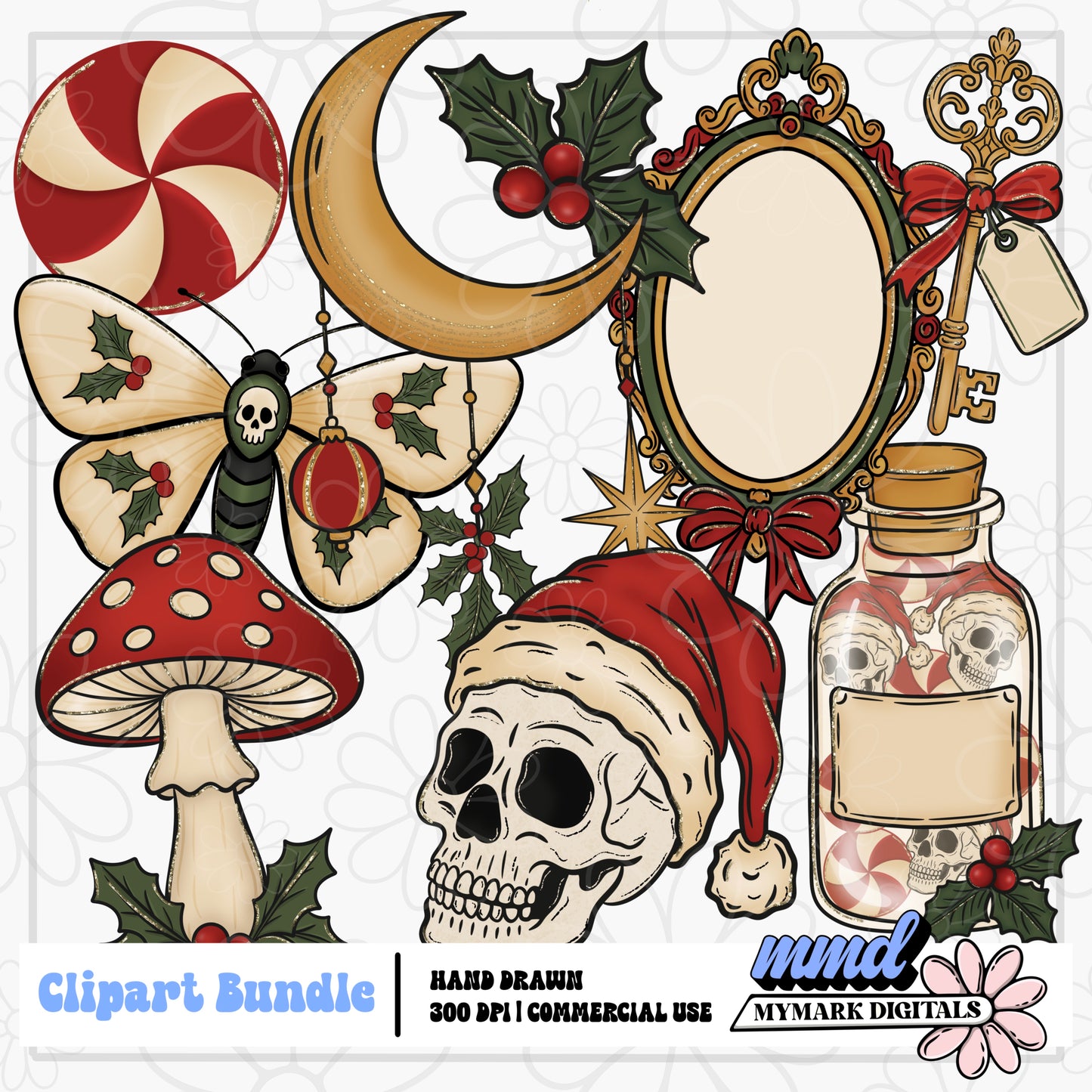 Christmas Chaos Collab- Digital download 300DPI PNG FILE