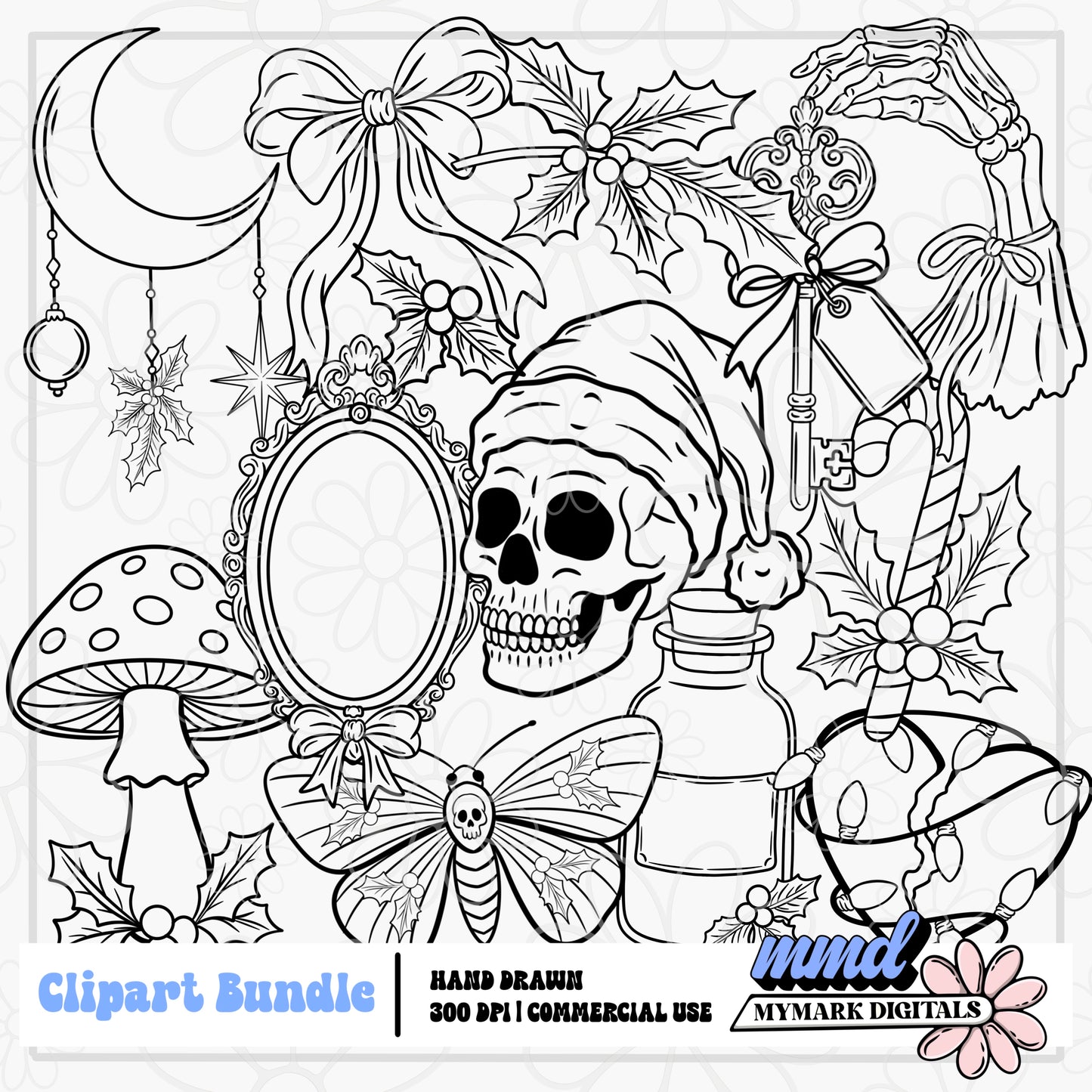 Christmas Chaos Collab- Digital download 300DPI PNG FILE
