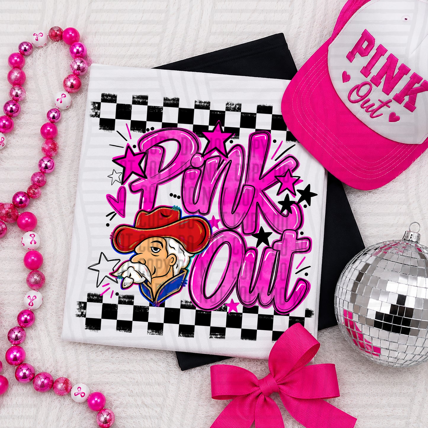 Pink Out MASCOTS 0926-0021- PLEASE UPLOAD MOCK UP - 300 DPI digital download