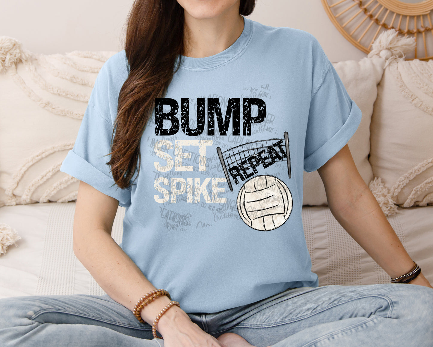 BUMP set spike repeat Volleyball - Digital download 300DPI PNG FILE