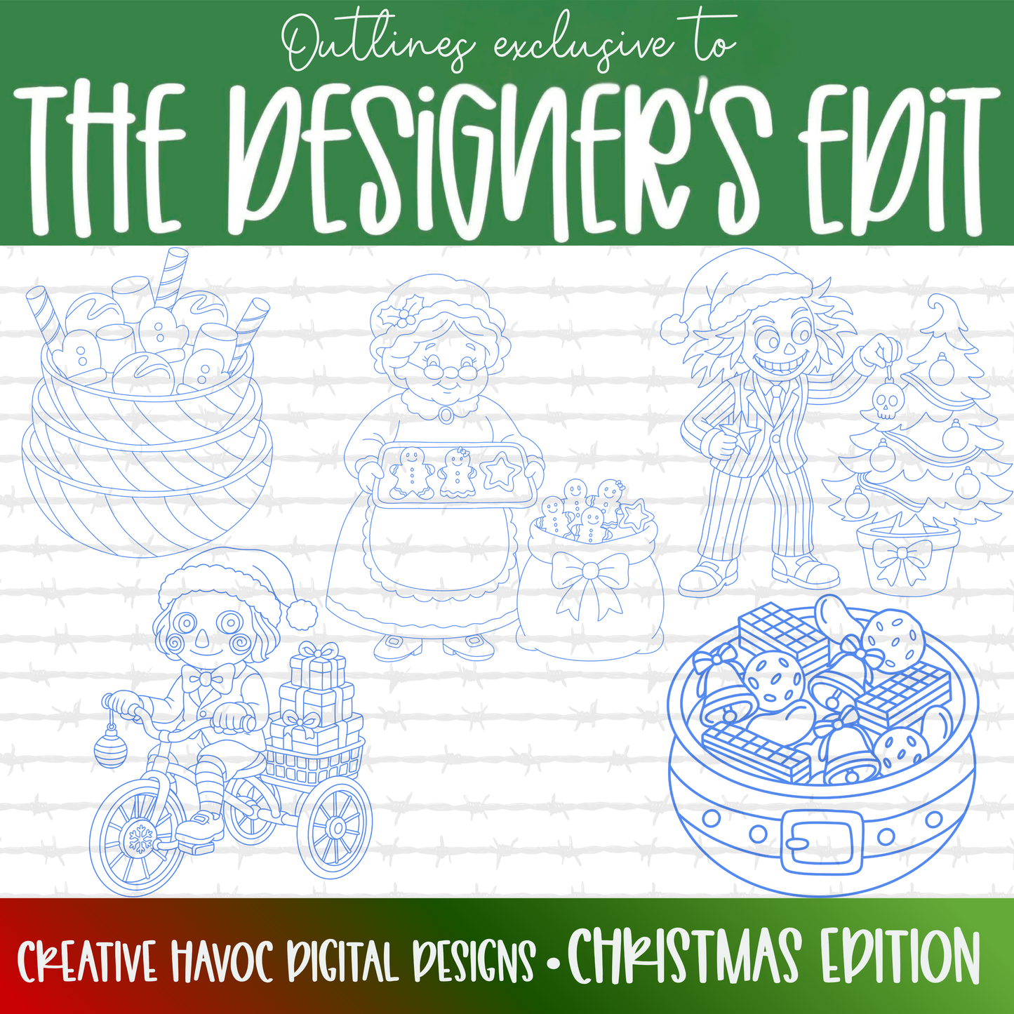 Designers Edit SEPT Collab- NO CODES - Digital download 300DPI PNG FILE