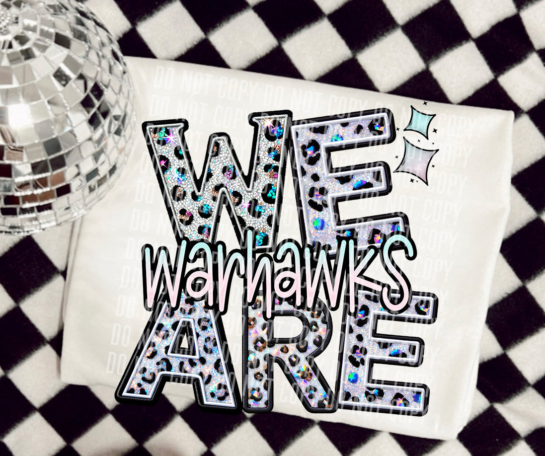 WE ARE - GLITTER LEP PRINT - Digital download 300DPI PNG FILE