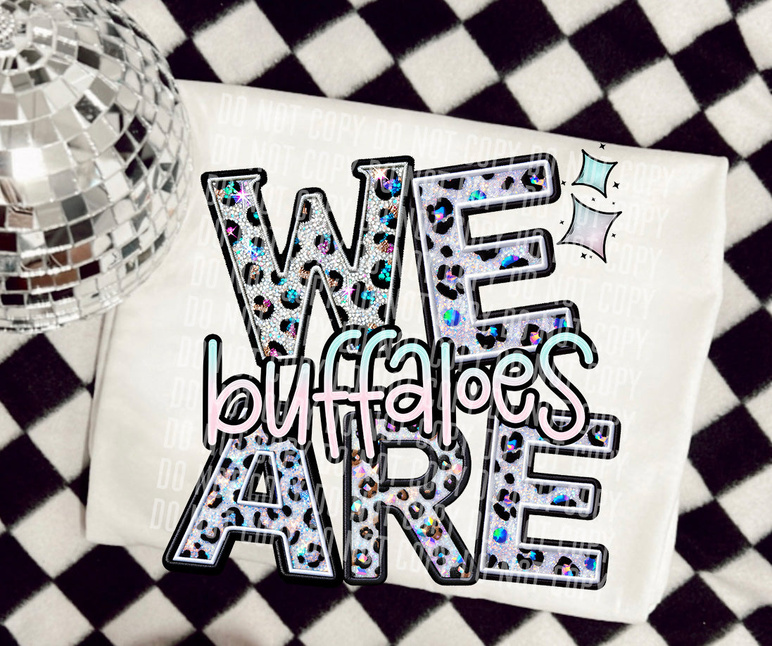 WE ARE - GLITTER LEP PRINT - Digital download 300DPI PNG FILE