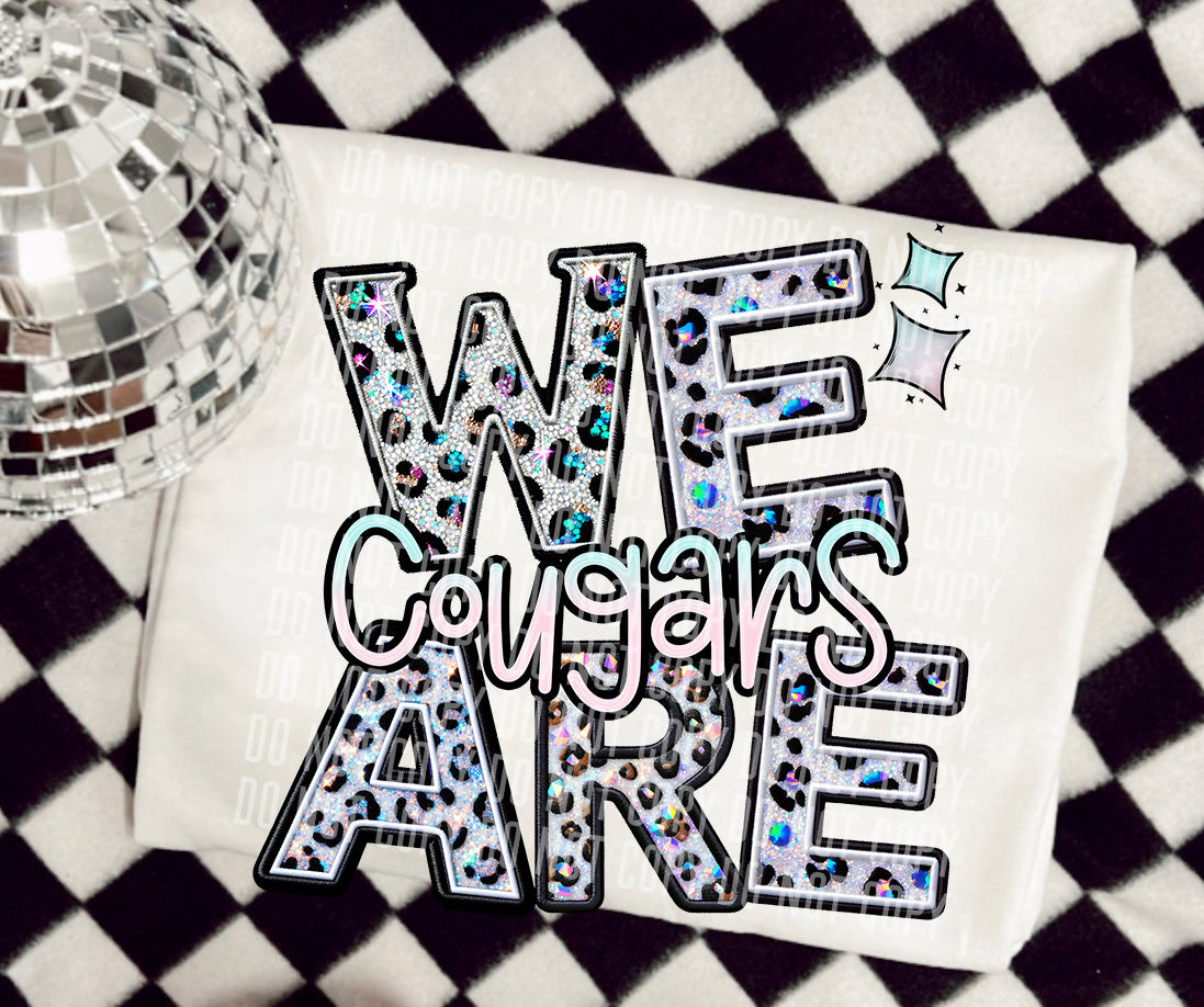 WE ARE - GLITTER LEP PRINT - Digital download 300DPI PNG FILE