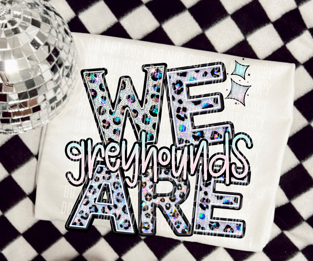 WE ARE - GLITTER LEP PRINT - Digital download 300DPI PNG FILE