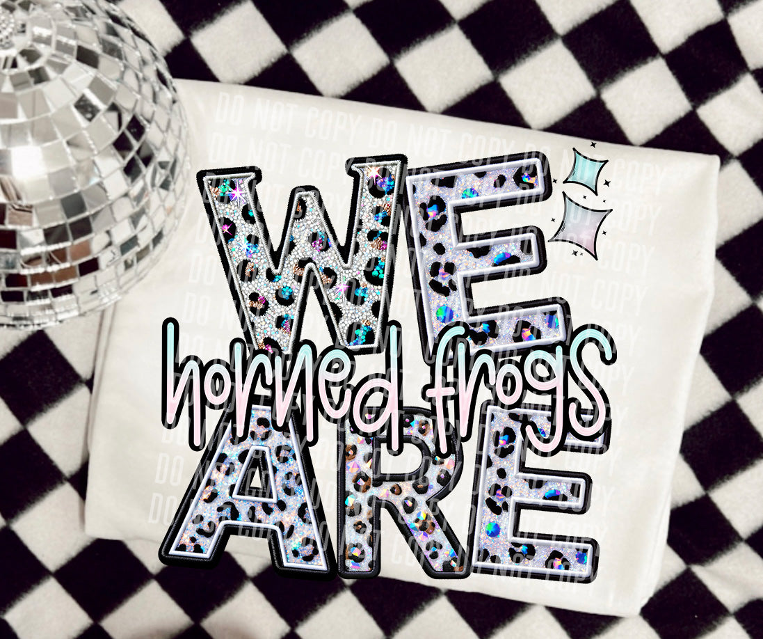 WE ARE - GLITTER LEP PRINT - Digital download 300DPI PNG FILE