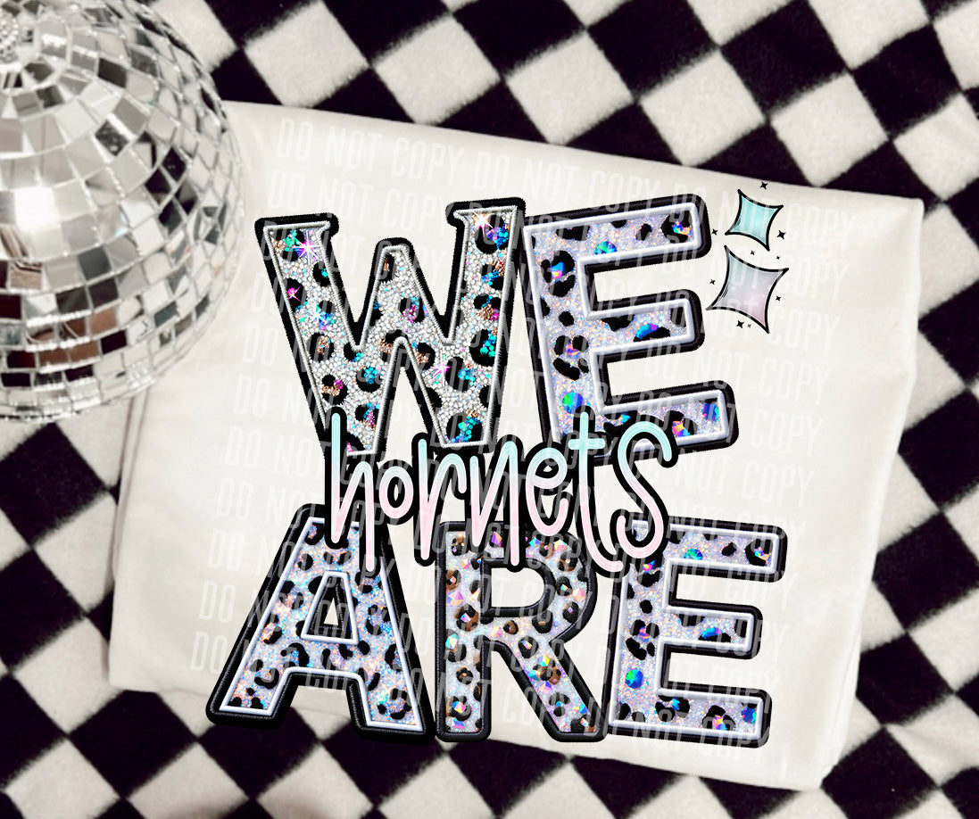 WE ARE - GLITTER LEP PRINT - Digital download 300DPI PNG FILE