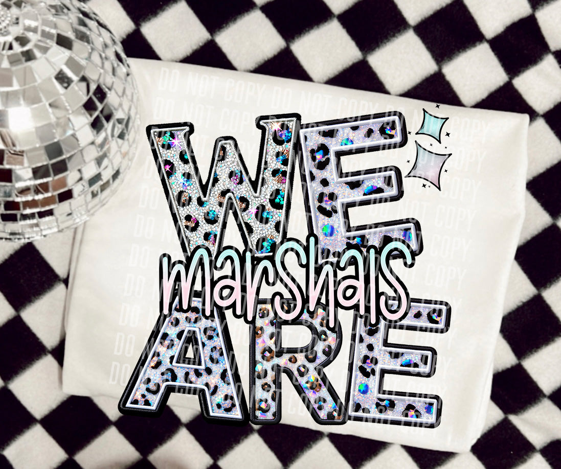 WE ARE - GLITTER LEP PRINT - Digital download 300DPI PNG FILE